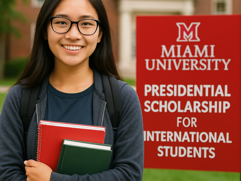 Miami University Presidential Scholarship for International Students 2025